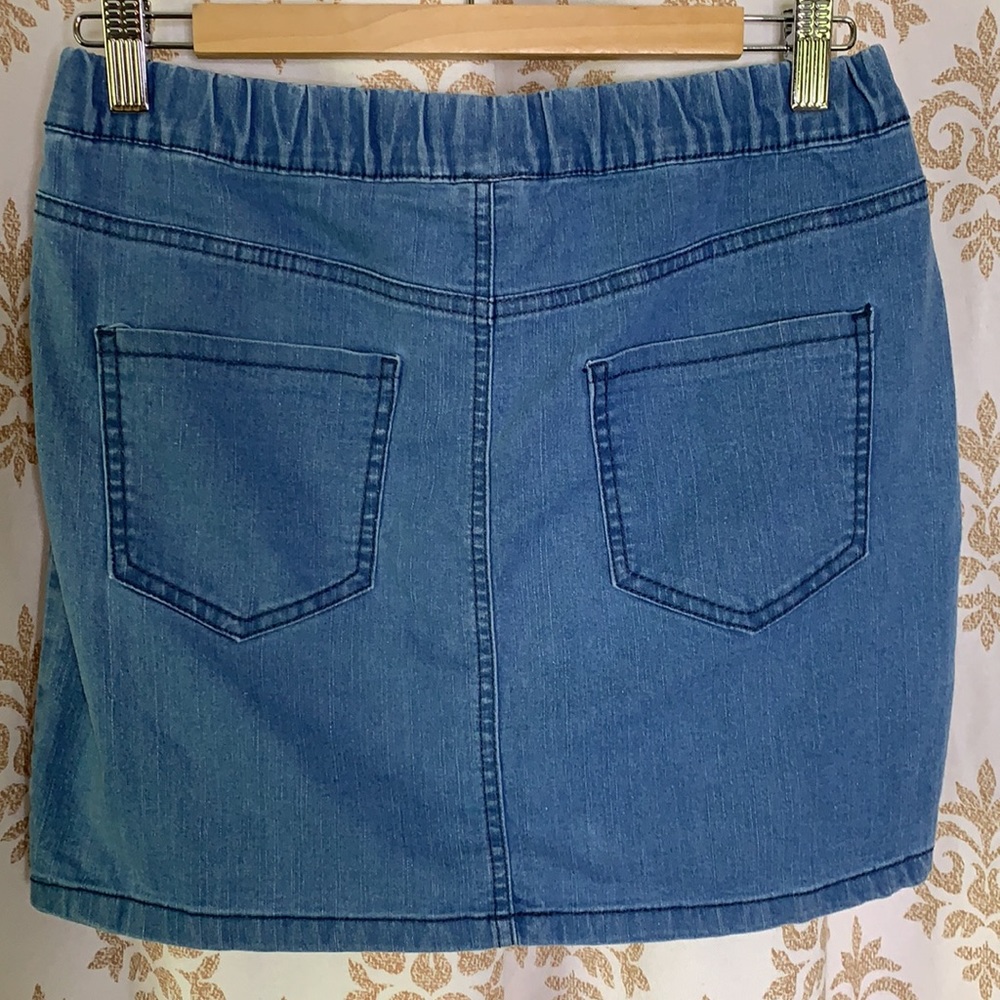 SPAO denim mini skirt M